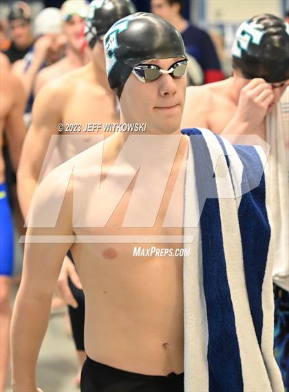 Thumbnail 1 in NCHSAA 3A State Swimming Championship photogallery.