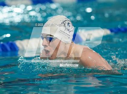Thumbnail 3 in NCHSAA 3A State Swimming Championship photogallery.