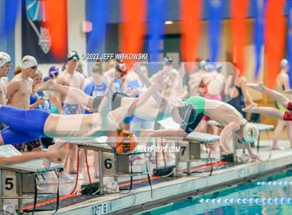 Thumbnail 2 in NCHSAA 3A State Swimming Championship photogallery.