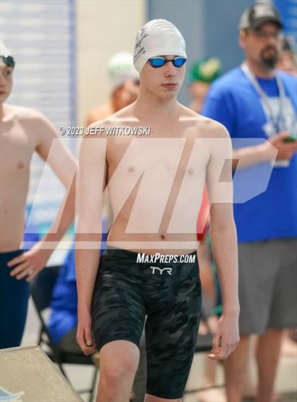 Thumbnail 1 in NCHSAA 3A State Swimming Championship photogallery.
