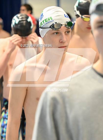 Thumbnail 3 in NCHSAA 3A State Swimming Championship photogallery.