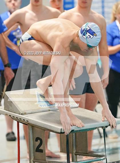 Thumbnail 3 in NCHSAA 3A State Swimming Championship photogallery.