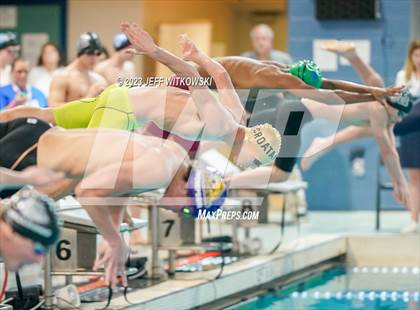 Thumbnail 3 in NCHSAA 3A State Swimming Championship photogallery.