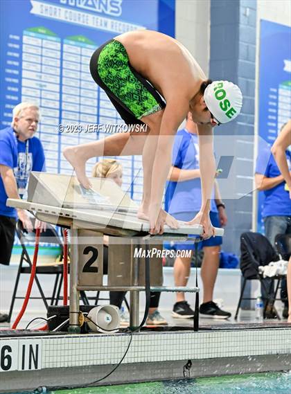 Thumbnail 1 in NCHSAA 3A State Swimming Championship photogallery.