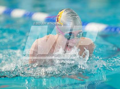 Thumbnail 1 in NCHSAA 3A State Swimming Championship photogallery.