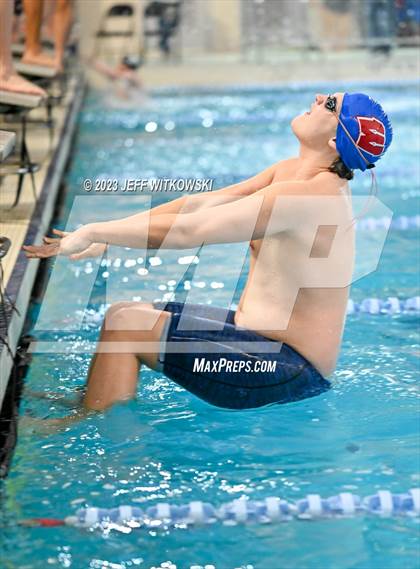 Thumbnail 2 in NCHSAA 3A State Swimming Championship photogallery.
