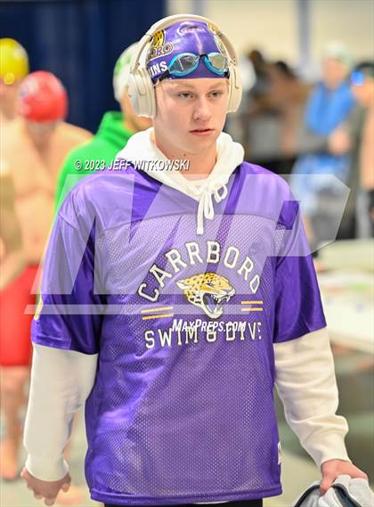 Thumbnail 2 in NCHSAA 3A State Swimming Championship photogallery.
