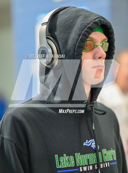 Thumbnail 2 in NCHSAA 3A State Swimming Championship photogallery.