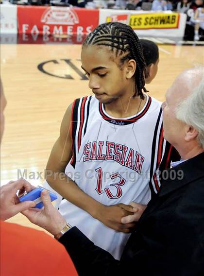 Thumbnail 1 in Bishop Montgomery vs. Salesian (CIF State D4 Final) photogallery.