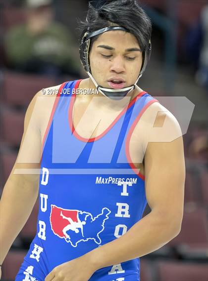 Thumbnail 3 in CIF State Boys Wrestling Championships (Consolation Pig-Tail Round) photogallery.
