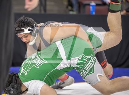Thumbnail 3 in CIF State Boys Wrestling Championships (Consolation Pig-Tail Round) photogallery.