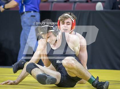 Thumbnail 3 in CIF State Boys Wrestling Championships (Consolation Pig-Tail Round) photogallery.
