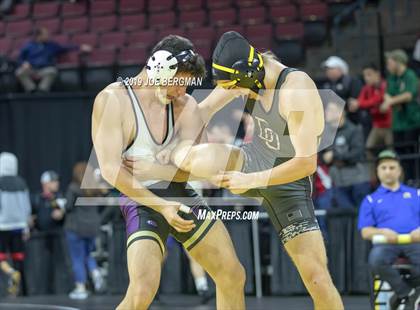 Thumbnail 1 in CIF State Boys Wrestling Championships (Consolation Pig-Tail Round) photogallery.
