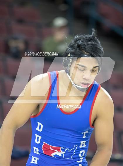 Thumbnail 1 in CIF State Boys Wrestling Championships (Consolation Pig-Tail Round) photogallery.