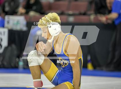 Thumbnail 3 in CIF State Boys Wrestling Championships (Consolation Pig-Tail Round) photogallery.