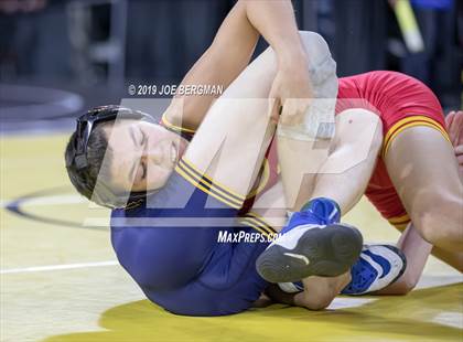 Thumbnail 3 in CIF State Boys Wrestling Championships (Consolation Pig-Tail Round) photogallery.