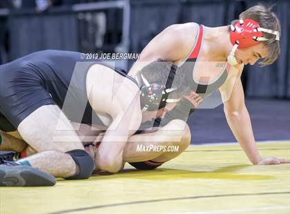 Thumbnail 1 in CIF State Boys Wrestling Championships (Consolation Pig-Tail Round) photogallery.
