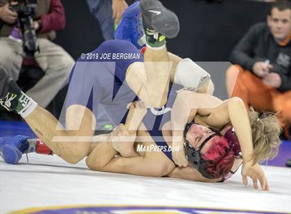 Thumbnail 2 in CIF State Boys Wrestling Championships (Consolation Pig-Tail Round) photogallery.