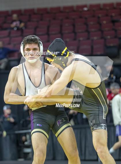 Thumbnail 3 in CIF State Boys Wrestling Championships (Consolation Pig-Tail Round) photogallery.