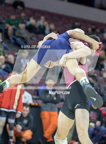 Thumbnail 3 in CIF State Boys Wrestling Championships (Consolation Pig-Tail Round) photogallery.