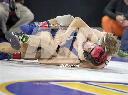 Thumbnail 2 in CIF State Boys Wrestling Championships (Consolation Pig-Tail Round) photogallery.