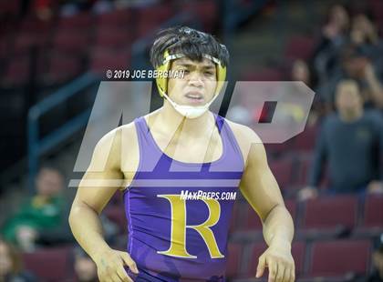 Thumbnail 2 in CIF State Boys Wrestling Championships (Consolation Pig-Tail Round) photogallery.