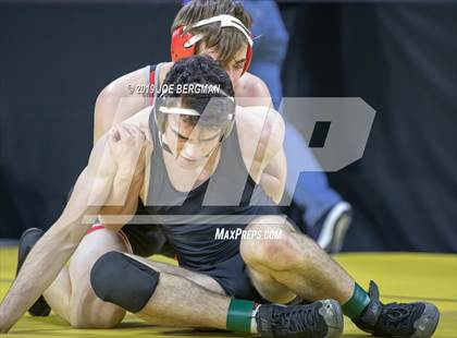 Thumbnail 2 in CIF State Boys Wrestling Championships (Consolation Pig-Tail Round) photogallery.