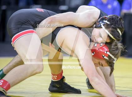 Thumbnail 3 in CIF State Boys Wrestling Championships (Consolation Pig-Tail Round) photogallery.