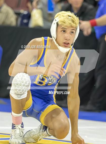 Thumbnail 3 in CIF State Boys Wrestling Championships (Consolation Pig-Tail Round) photogallery.