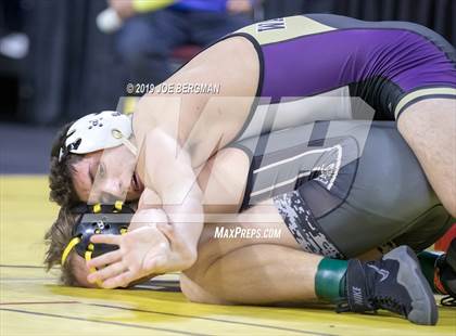 Thumbnail 1 in CIF State Boys Wrestling Championships (Consolation Pig-Tail Round) photogallery.