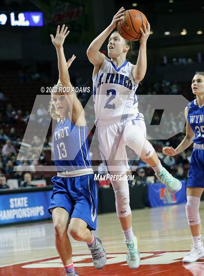Thumbnail 2 in Wynot vs. St. Francis (NSAA Class D2 Final)  photogallery.