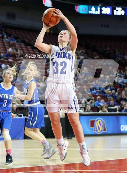Thumbnail 3 in Wynot vs. St. Francis (NSAA Class D2 Final)  photogallery.