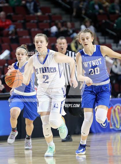 Thumbnail 2 in Wynot vs. St. Francis (NSAA Class D2 Final)  photogallery.