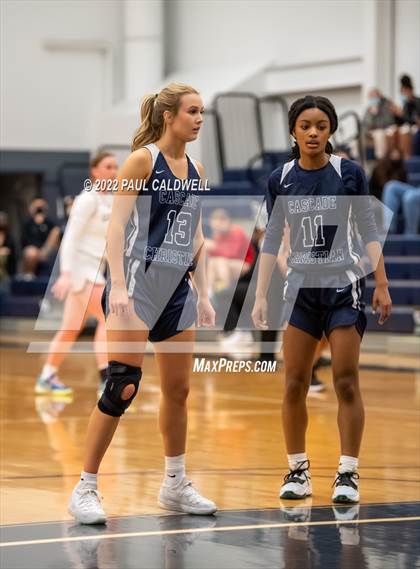 Thumbnail 1 in Cascade Christian vs. Annie Wright (1A District Playoff) photogallery.
