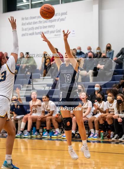 Thumbnail 3 in Cascade Christian vs. Annie Wright (1A District Playoff) photogallery.