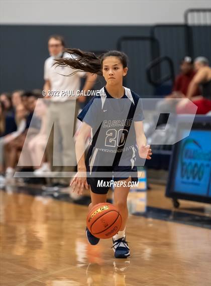 Thumbnail 2 in Cascade Christian vs. Annie Wright (1A District Playoff) photogallery.