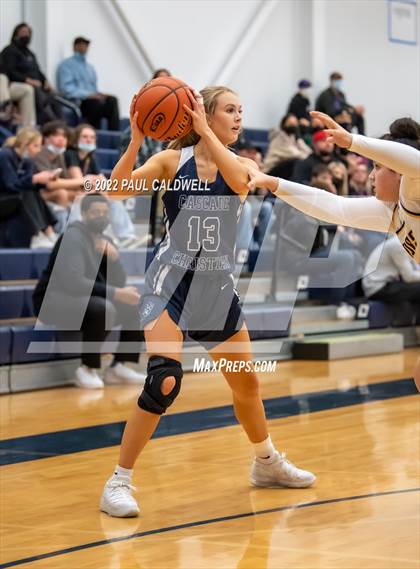 Thumbnail 2 in Cascade Christian vs. Annie Wright (1A District Playoff) photogallery.