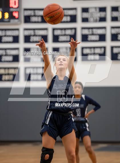 Thumbnail 2 in Cascade Christian vs. Annie Wright (1A District Playoff) photogallery.
