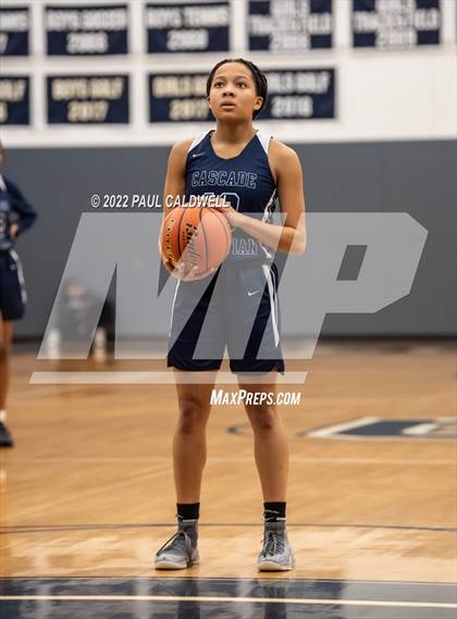 Thumbnail 1 in Cascade Christian vs. Annie Wright (1A District Playoff) photogallery.