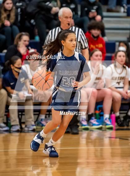 Thumbnail 1 in Cascade Christian vs. Annie Wright (1A District Playoff) photogallery.
