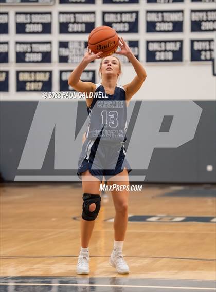 Thumbnail 1 in Cascade Christian vs. Annie Wright (1A District Playoff) photogallery.