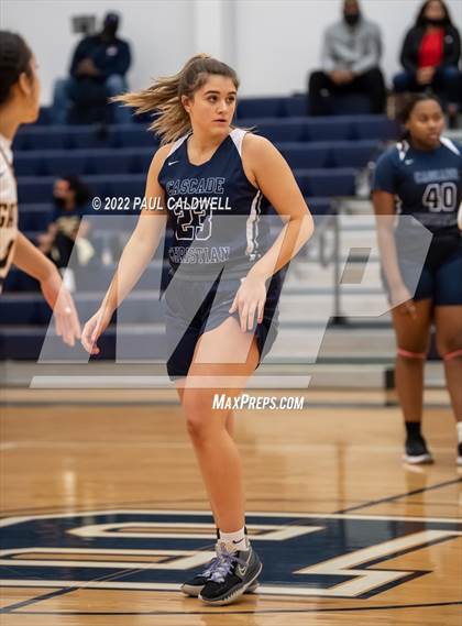 Thumbnail 2 in Cascade Christian vs. Annie Wright (1A District Playoff) photogallery.