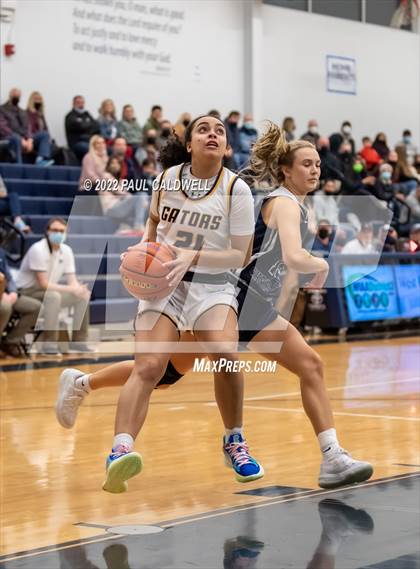 Thumbnail 2 in Cascade Christian vs. Annie Wright (1A District Playoff) photogallery.