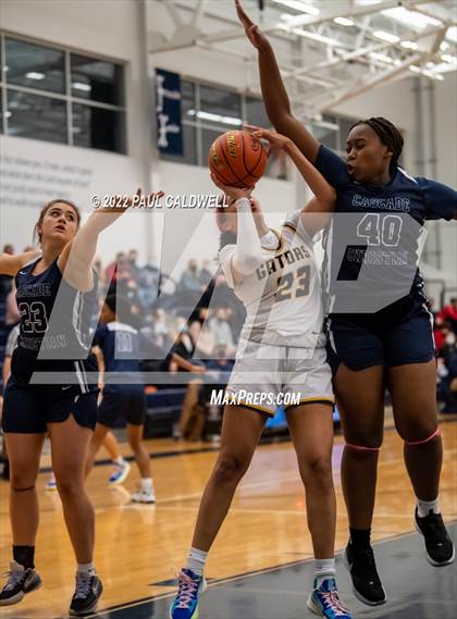 Thumbnail 1 in Cascade Christian vs. Annie Wright (1A District Playoff) photogallery.