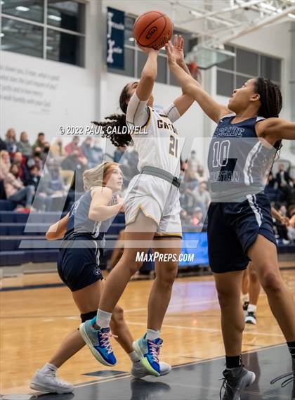 Thumbnail 3 in Cascade Christian vs. Annie Wright (1A District Playoff) photogallery.