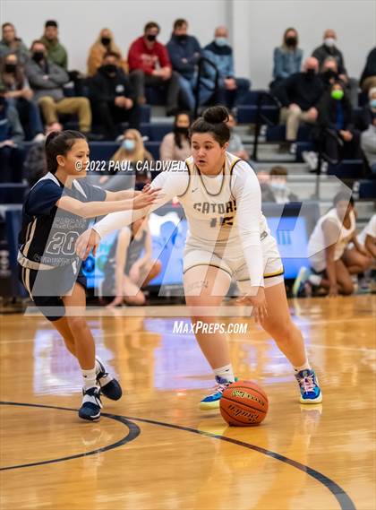 Thumbnail 2 in Cascade Christian vs. Annie Wright (1A District Playoff) photogallery.
