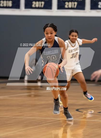 Thumbnail 2 in Cascade Christian vs. Annie Wright (1A District Playoff) photogallery.
