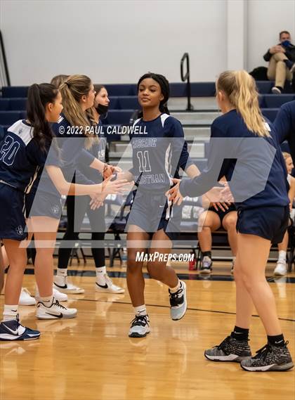 Thumbnail 3 in Cascade Christian vs. Annie Wright (1A District Playoff) photogallery.