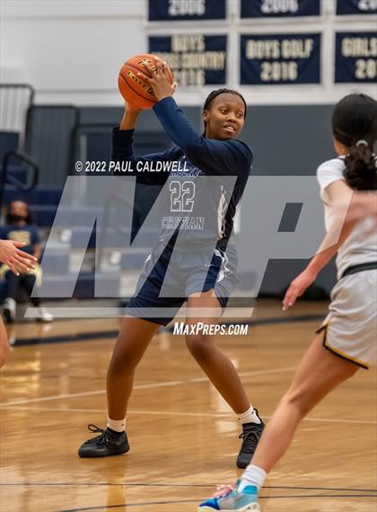 Thumbnail 2 in Cascade Christian vs. Annie Wright (1A District Playoff) photogallery.