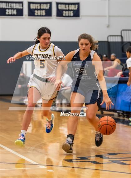 Thumbnail 2 in Cascade Christian vs. Annie Wright (1A District Playoff) photogallery.